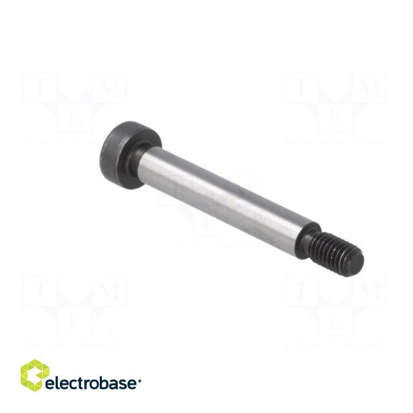 Shoulder screw | Mat: steel | Thread len: 9.5mm | Thread: M5 | ISO: 7379 paveikslėlis 4