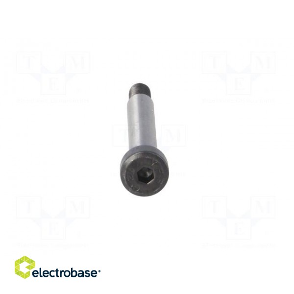Shoulder screw | steel | M5 | 0.8 | Thread len: 9.5mm | hex key | HEX 3mm image 9
