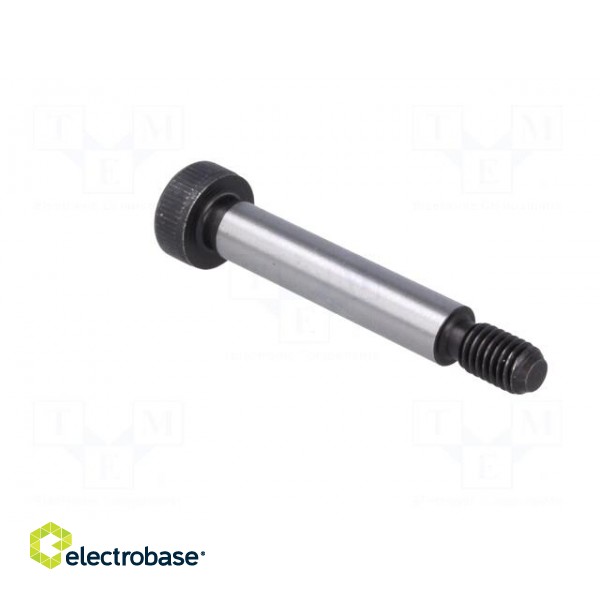 Shoulder screw | Mat: steel | Thread len: 9.5mm | Thread: M5 | ISO: 7379 фото 4