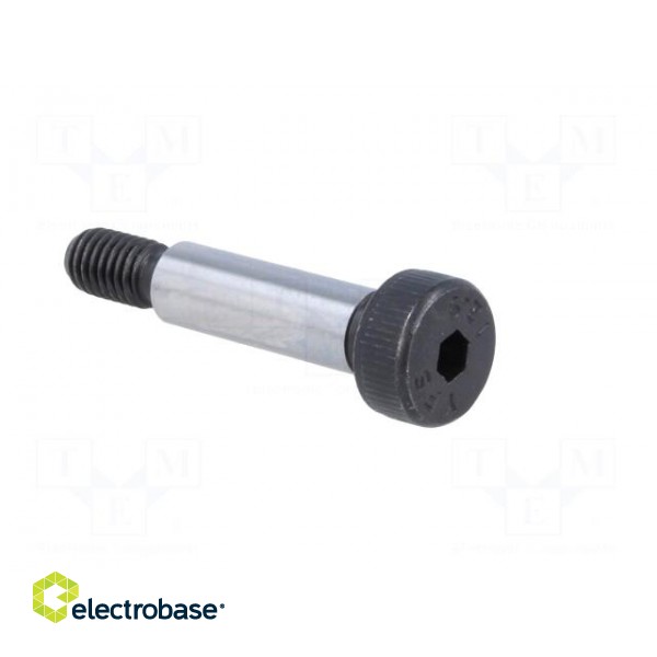 Shoulder screw | steel | M5 | 0.8 | Thread len: 9.5mm | hex key | HEX 3mm image 8