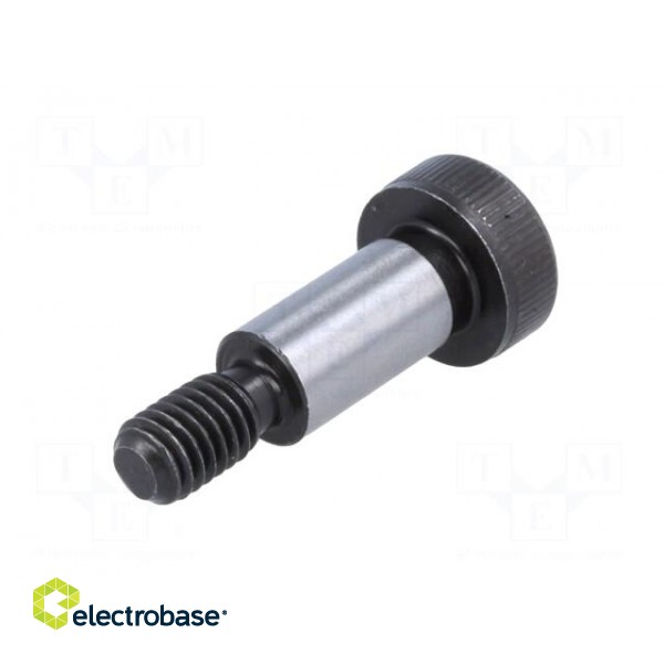 Shoulder screw | steel | M6 | 1 | Thread len: 11mm | hex key | HEX 4mm image 6