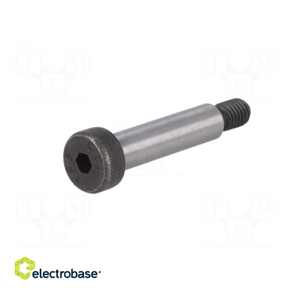 Shoulder screw | Mat: steel | Thread len: 13mm | Thread: M8 | Cut: imbus image 2