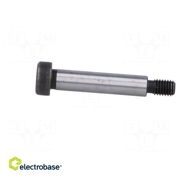 Shoulder screw | steel | M8 | 1.25 | Thread len: 13mm | hex key | HEX 5mm image 3