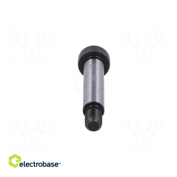Shoulder screw | Mat: steel | Thread len: 13mm | Thread: M8 | Cut: imbus paveikslėlis 5