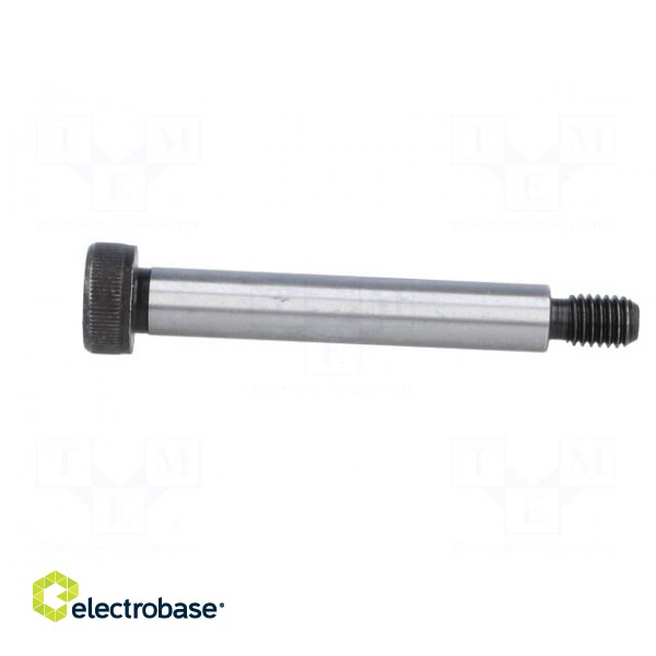 Shoulder screw | steel | M8 | 1.25 | Thread len: 13mm | hex key | HEX 5mm image 3