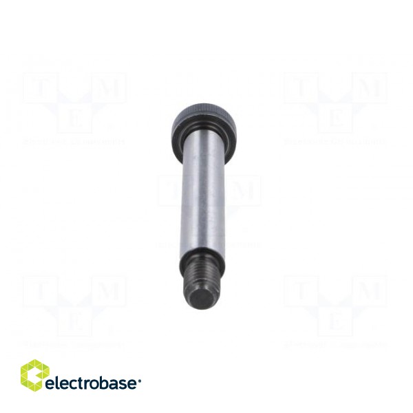 Shoulder screw | steel | M8 | 1.25 | Thread len: 13mm | hex key | HEX 5mm paveikslėlis 5
