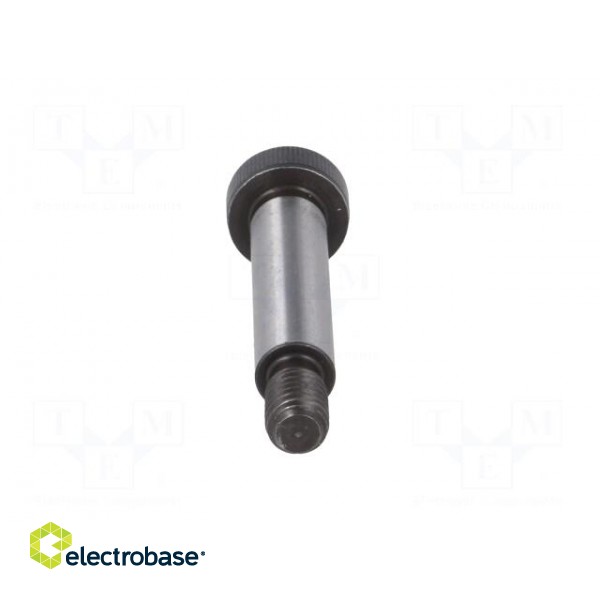 Shoulder screw | steel | M8 | 1.25 | Thread len: 13mm | hex key | HEX 5mm image 5