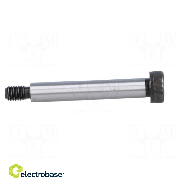 Shoulder screw | steel | M8 | 1.25 | Thread len: 13mm | hex key | HEX 5mm paveikslėlis 7