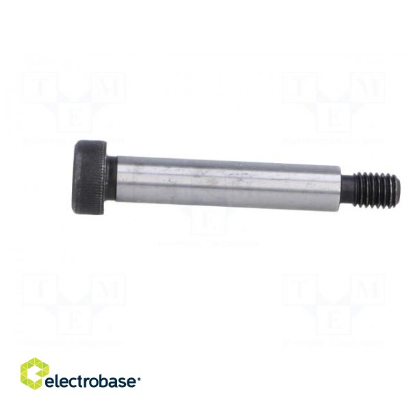 Shoulder screw | Mat: steel | Thread len: 13mm | Thread: M8 | Cut: imbus paveikslėlis 3