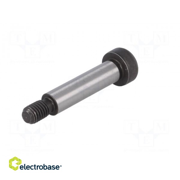 Shoulder screw | steel | M8 | 1.25 | Thread len: 13mm | hex key | HEX 5mm image 6