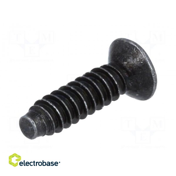 Screw | 3x12 | Head: countersunk | Torx® | steel | black finish image 6