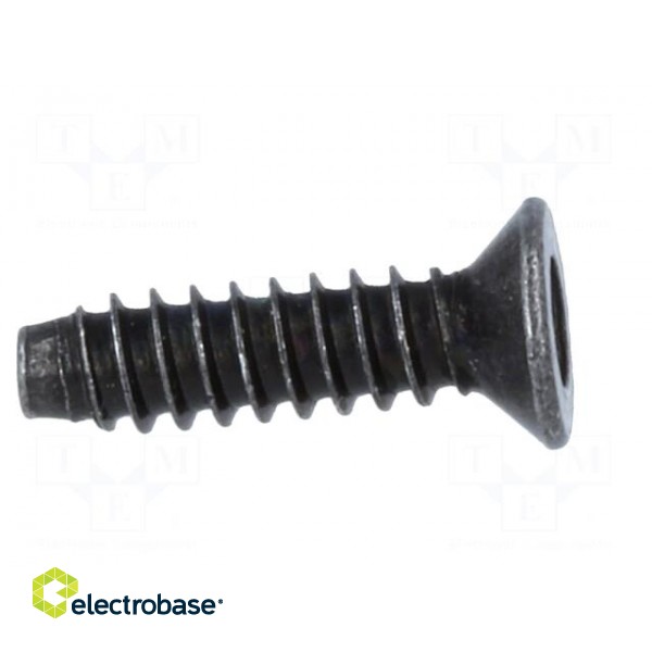 Screw | 3x12 | Head: countersunk | Torx® | steel | black finish image 7