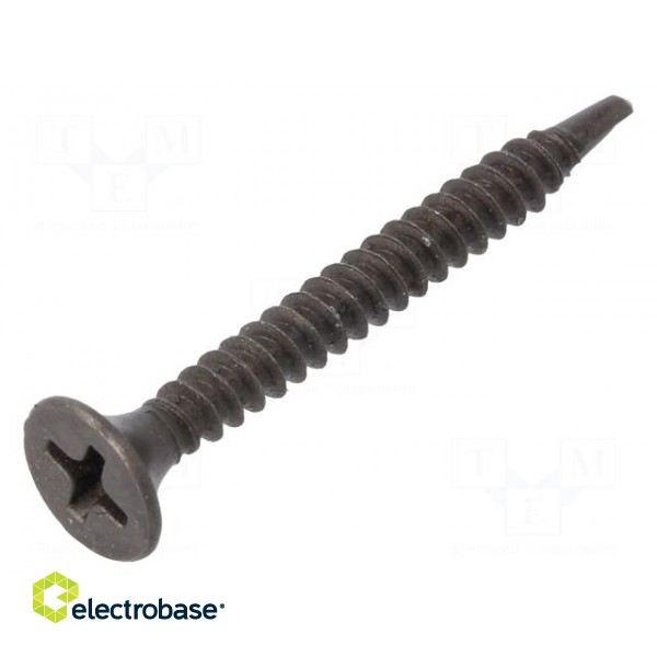 Screw | for drywall,for metal,for plastic | 3.5x35 | Phillips | PH2 image 1