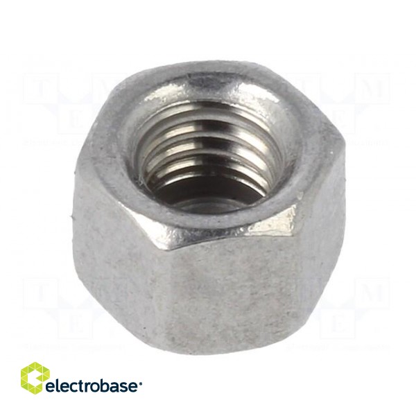 Nut | hexagonal | M5 | A2 stainless steel | Pitch: 0,8 | 8mm | BN: 13244 paveikslėlis 2