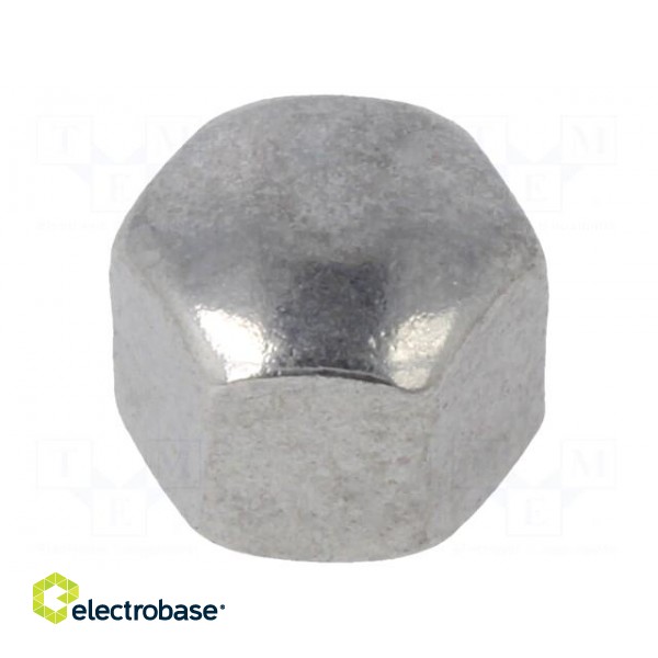 Nut | hexagonal | M5 | A2 stainless steel | Pitch: 0,8 | 8mm | BN: 13244 paveikslėlis 1