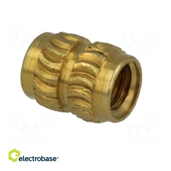 Threaded insert | brass | without coating | M3 | BN: 1934 image 8