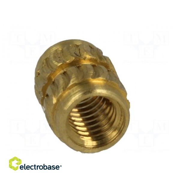 Threaded insert | brass | without coating | M3 | BN: 1934 image 6