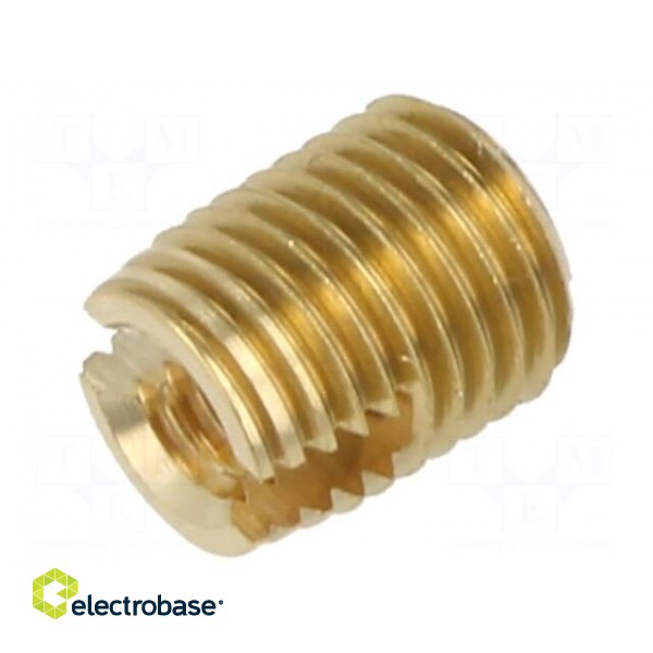 Threaded insert | brass | without coating | M4 | BN 903