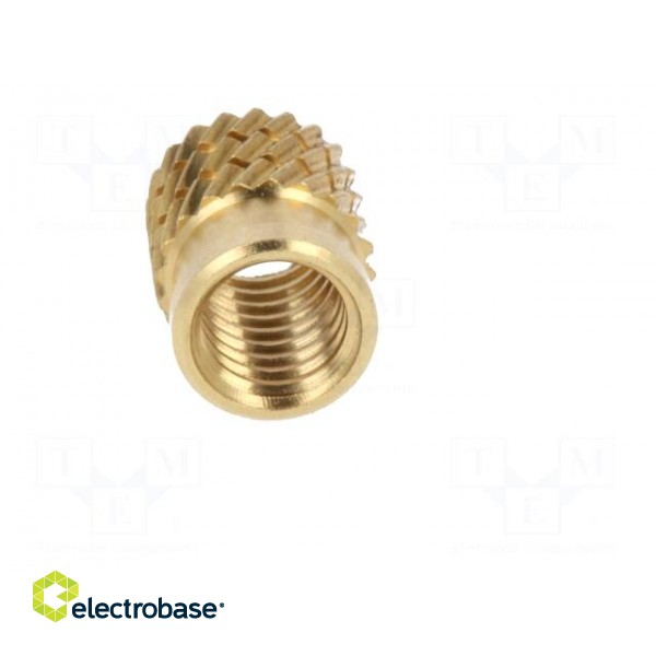 Threaded insert | brass | without coating | M5 | BN: 1054 | L: 8.3mm paveikslėlis 10