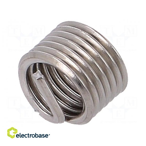 Threaded insert | stainless steel | M5 | Pitch: 0.8 | 20pcs. image 2