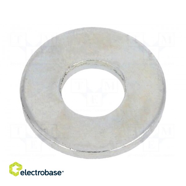 Washer | round | M3 | D=8mm | steel | Plating: zinc | BN: 84521