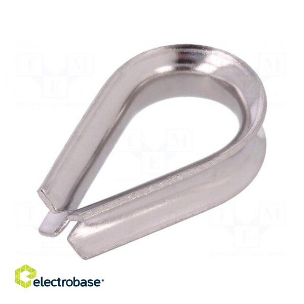 Thimble for rope | acid resistant steel A4 | for rope