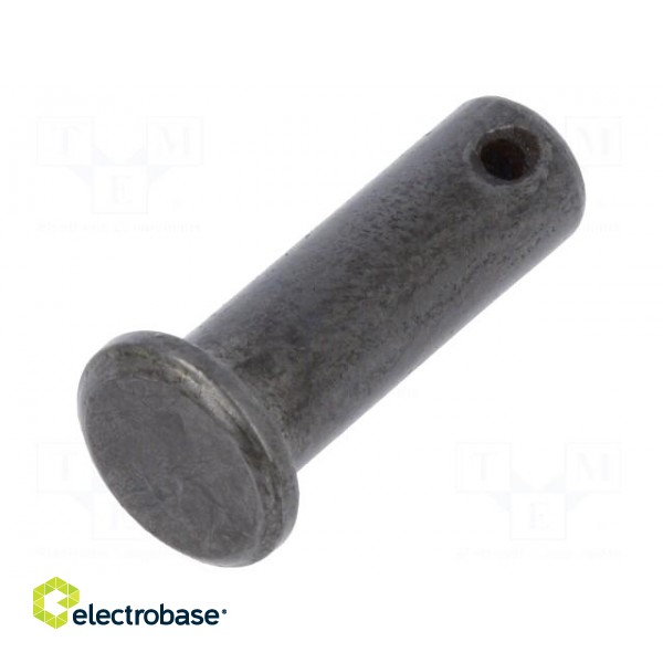 Clevis pin | steel | BN: 483 | Ø: 6mm | L: 18mm | DIN: 1434 | V: with hole