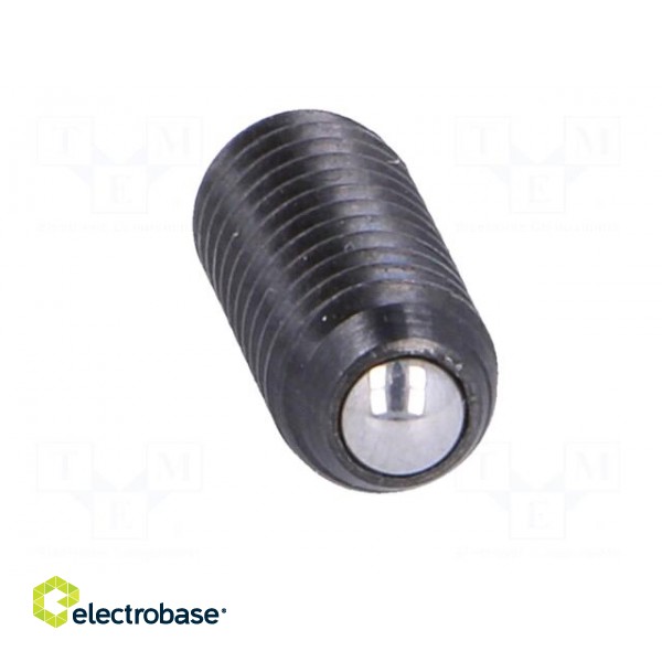 Ball latch | steel | BN: 13363 | Thread: M6 | 14mm | Cut: slotted image 9