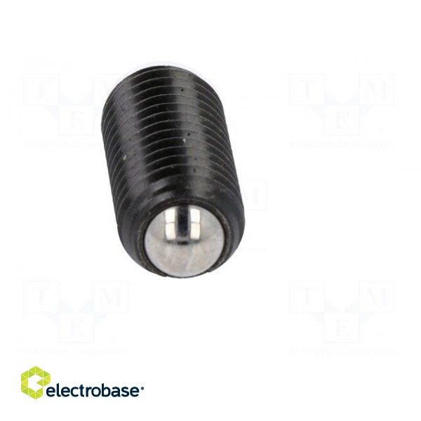 Ball latch | steel | Thread: M12 | 26mm | Features: with spring image 9