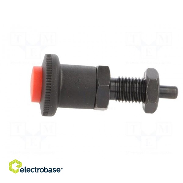 Indexing plungers | Thread: M12 | Plating: black finish | 6mm image 3