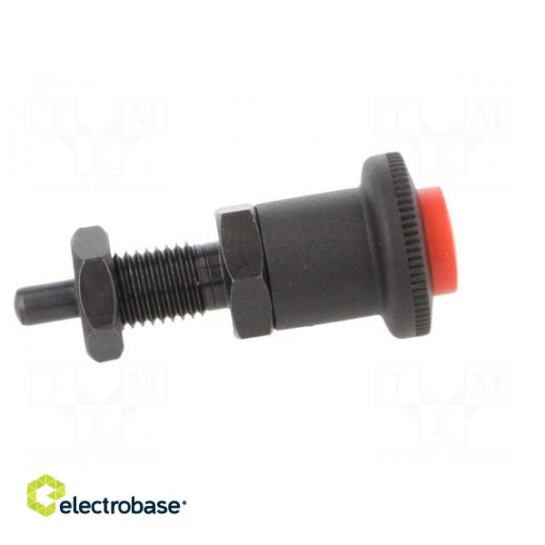 Indexing plungers | Thread: M12 | Plating: black finish | 6mm image 7