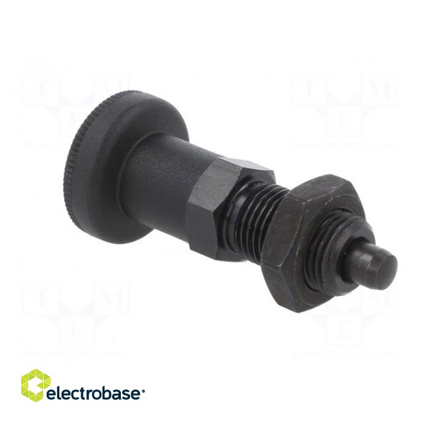 Indexing plungers | Thread: M16 | Plating: black finish | 8mm image 4