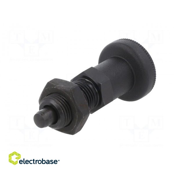 Indexing plungers | Thread: M16 | Plating: black finish | 8mm image 6