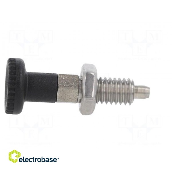 Indexing plungers | Thread: M6 | 3mm | Mat: stainless steel фото 3