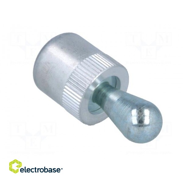 Side thrust pin | Øout: 16mm | Overall len: 33.7mm | Tip mat: steel image 8