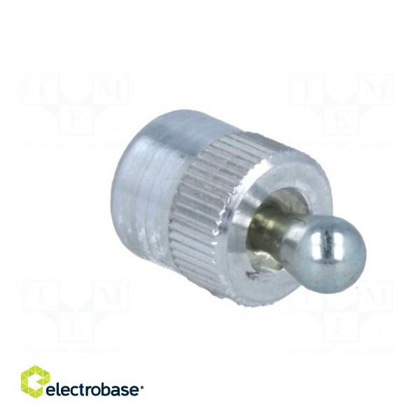 Side thrust pin | Øout: 6mm | Overall len: 11mm | Tip mat: steel | 20N paveikslėlis 8
