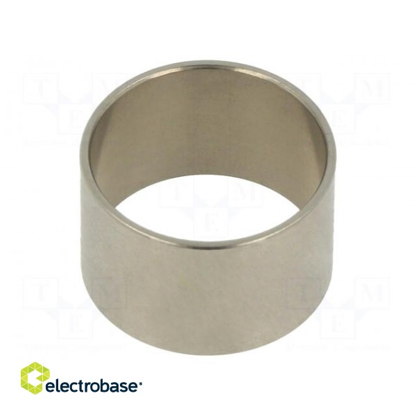 Spacer sleeve | 14mm | cylindrical | stainless steel | Out.diam: 22mm