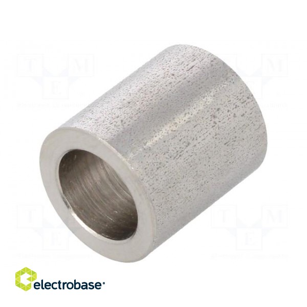 Spacer sleeve | 18mm | cylindrical | stainless steel | Out.diam: 16mm