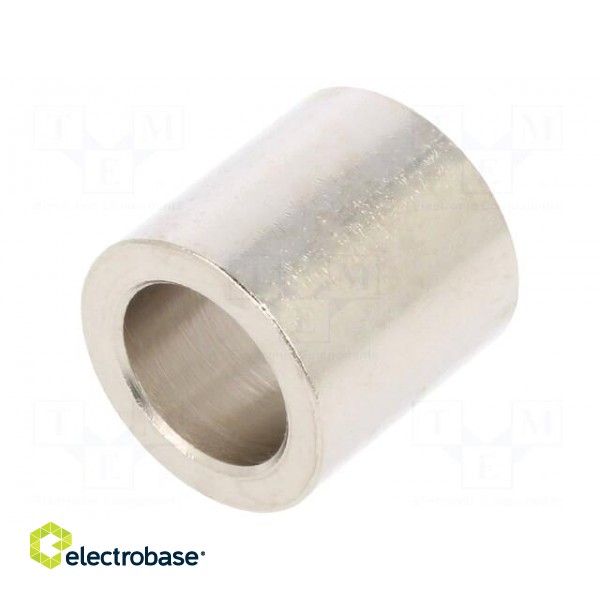 Spacer sleeve | 25mm | cylindrical | steel | zinc | Out.diam: 9mm