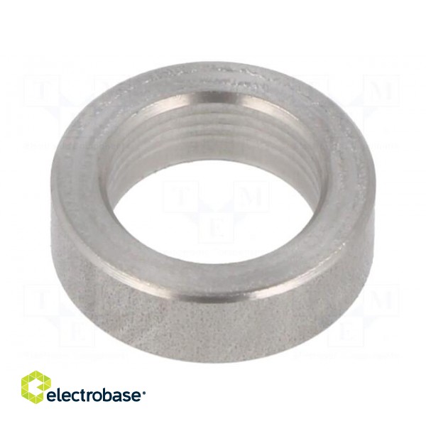 Spacer sleeve | 5mm | cylindrical | stainless steel | Out.diam: 16mm