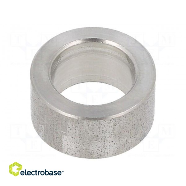 Spacer sleeve | 8mm | cylindrical | stainless steel | Out.diam: 16mm