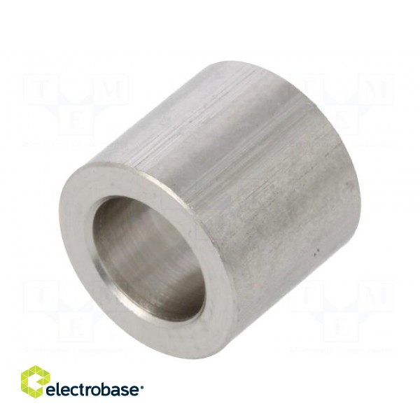 Spacer sleeve | 9mm | cylindrical | stainless steel | Out.diam: 10mm