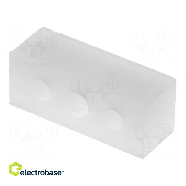 Insulating distance | polyamide | 3.7mm | natural | UL94V-2 | TO220