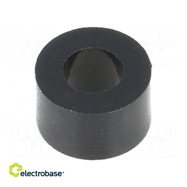 Spacer sleeve | cylindrical | polyamide | L: 6mm | Øout: 10mm