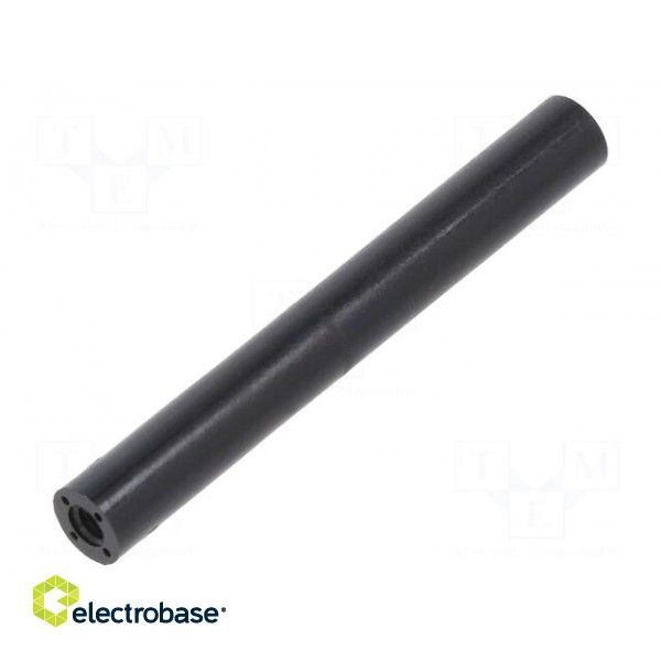 Spacer sleeve | cylindrical | polyamide | M2,5 | L: 40mm | Øout: 5mm