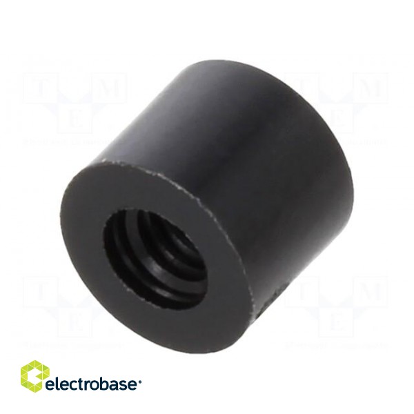 Spacer sleeve | cylindrical | polyamide | M2,5 | L: 4mm | Øout: 5mm фото 2