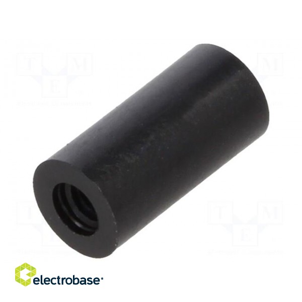 Spacer sleeve | cylindrical | polyamide | M2,5 | L: 10mm | Øout: 5mm image 1