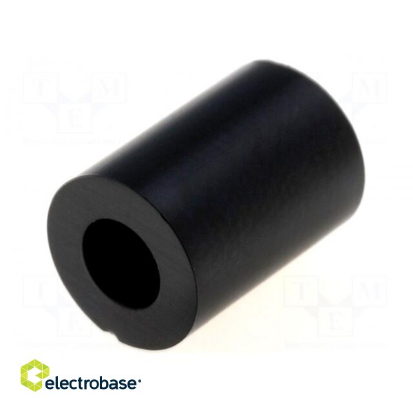 Spacer sleeve | cylindrical | polystyrene | L: 10mm | Øout: 7mm | 70°C