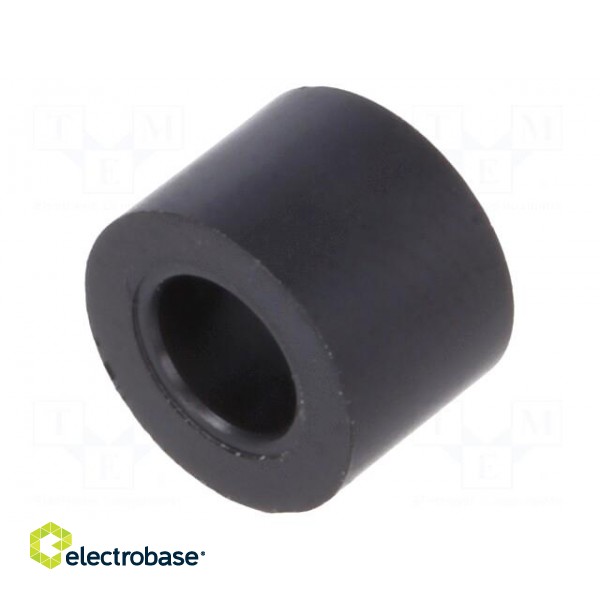 Spacer sleeve | cylindrical | polystyrene | L: 5mm | Øout: 7mm | 70°C