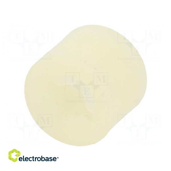 Spacer sleeve | polyamide | L: 9.52mm | Øout: 12.7mm | Øint: 4.5mm